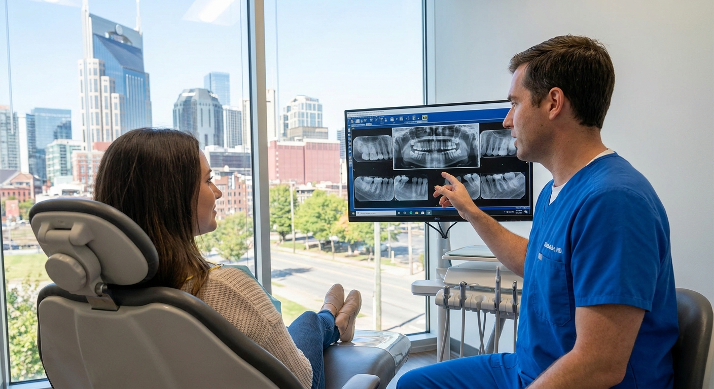 Dental X-rays frequency and safety in Nashville dental care