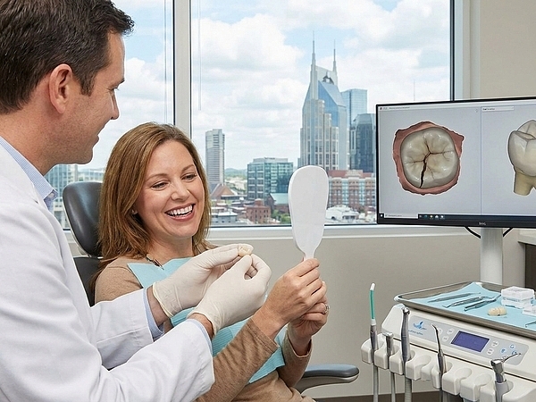 Can a Dental Crown in Nashville Save a Damaged Tooth?
